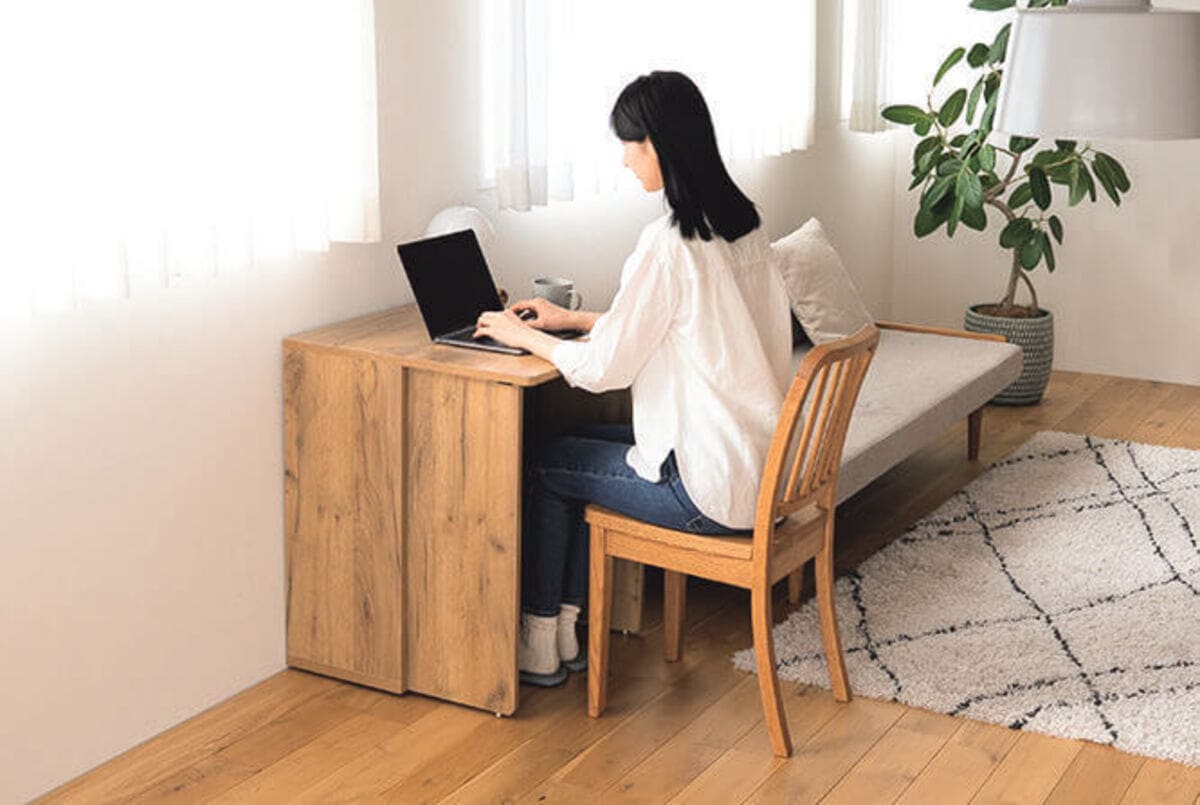 工具不要！広げればデスクに