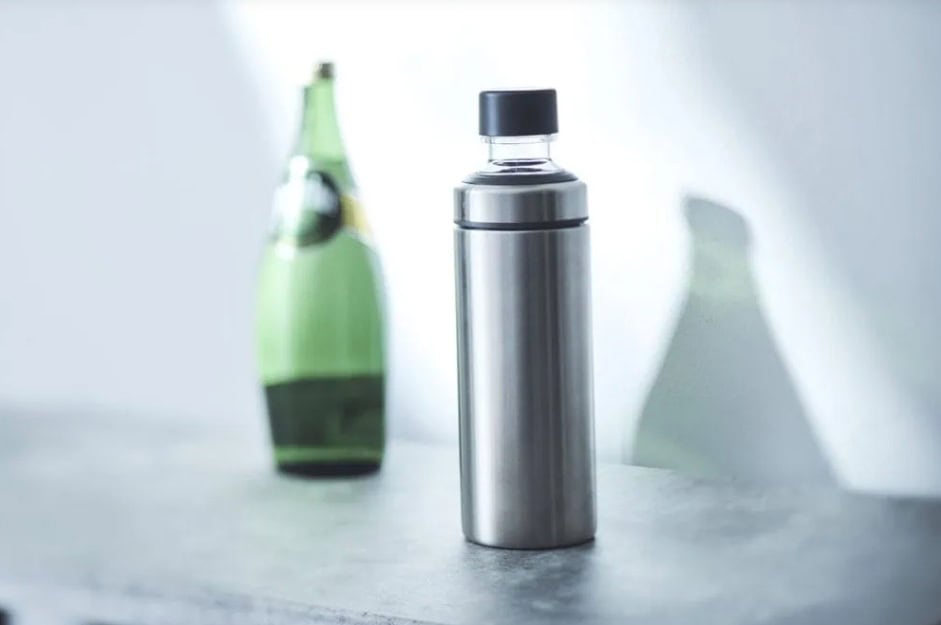 ステンレス 炭酸にも使える 保冷ボトル 600mL