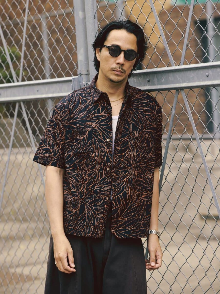 サルベージパブリック「別注 Hapa Jac Shirt 2」¥19,800