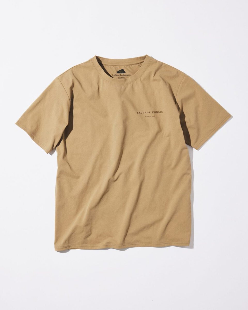 サルベージパブリック「別注 BIRD OF PARADISE UPF Tシャツ」¥7,590