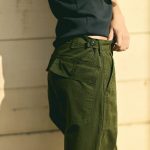 オアスロウ「HERRINGBONE VINTAGE FIT FATIGUE PANTS」￥25,080