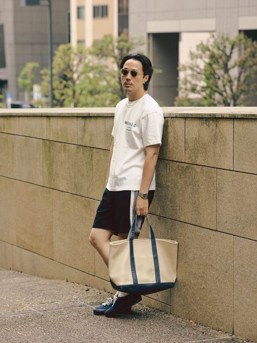 サルベージパブリック「別注 WAIKIKI S.W.S.C CTN Tシャツ」¥7,590