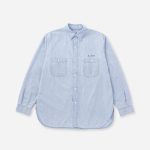 オアスロウ「RELAX FIT CHAMBRAY WORK SHIRT」￥29,700