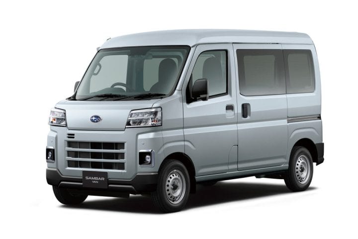 【新型サンバーバン】プロが解説「約115万円から買える」スバルの名作軽商用車の進化した安全性能