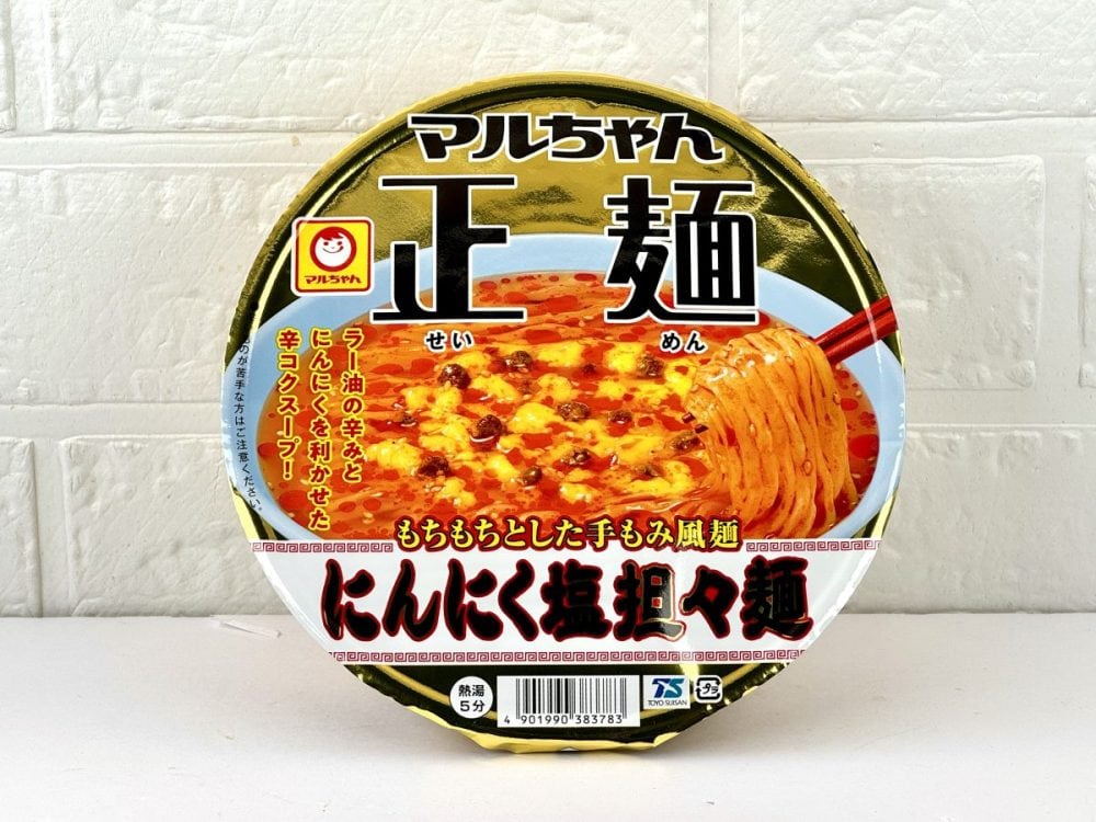 東洋水産
マルちゃん正麺 カップ にんにく塩担々麺