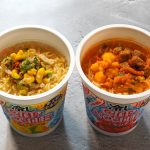 冷しカップヌードル2品