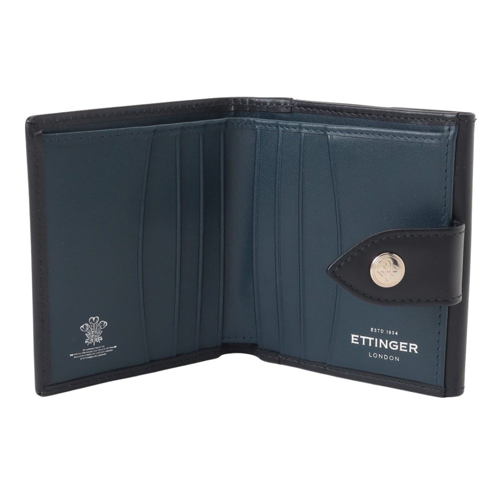 エッティンガー 伊勢丹メンズ館限定 タブ付きミニ財布 ￥91,300 W10.0×H11.0×D3.0cm