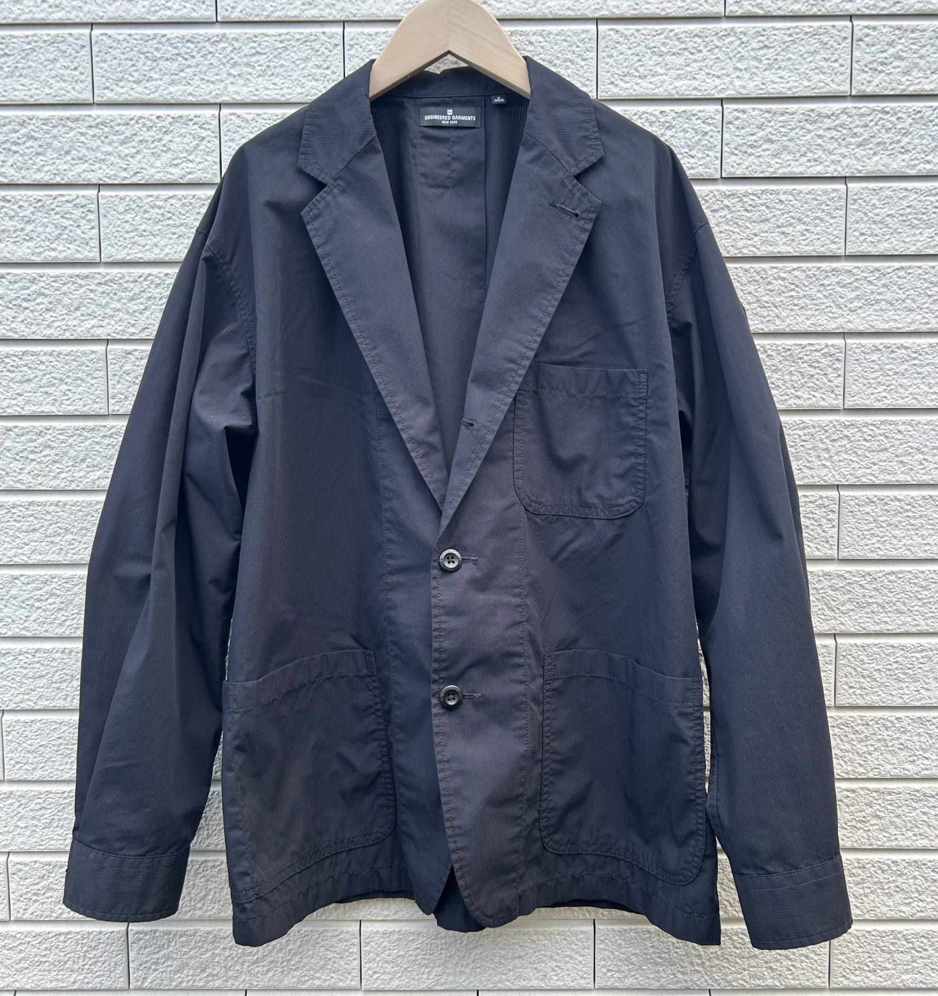 GU コードレーンジャケット ENGINEERED GARMENTS ¥3,990(税込) カラー展開:LIGHT GRAY / NAVY