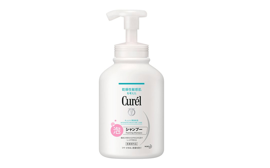 花王
キュレル 泡シャンプー 医薬部外品 480mL
¥1,540(税込)※編集部調べ
