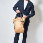 トートとバックパックの2WAY仕様!