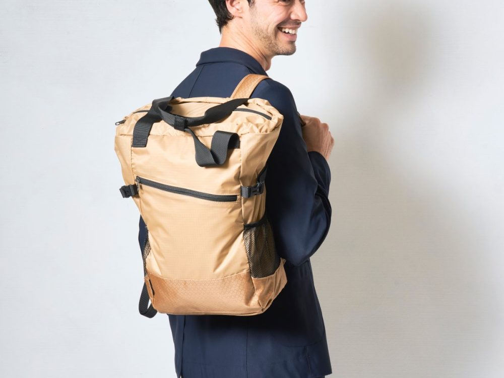 トートとバックパックの2WAY仕様！