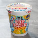 冷しカップヌードル 鶏塩レモン味　￥285（税別）