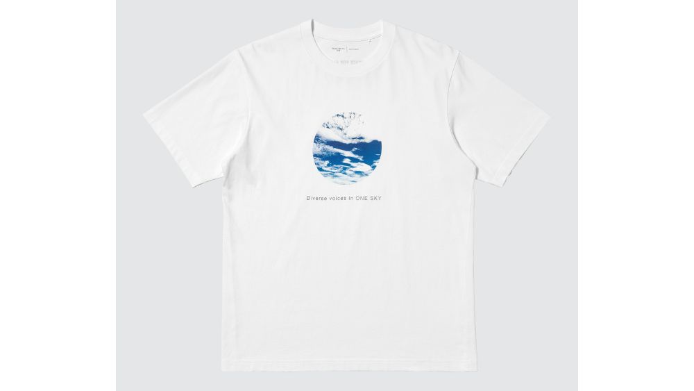 ユニクロ「PEACE FOR ALL チャリティTシャツ(藤本壮介)」¥1,500
