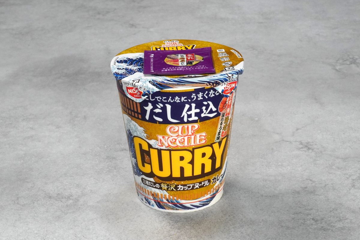 日清食品
だし仕込 カップヌードル カレー
各￥259（税別）

