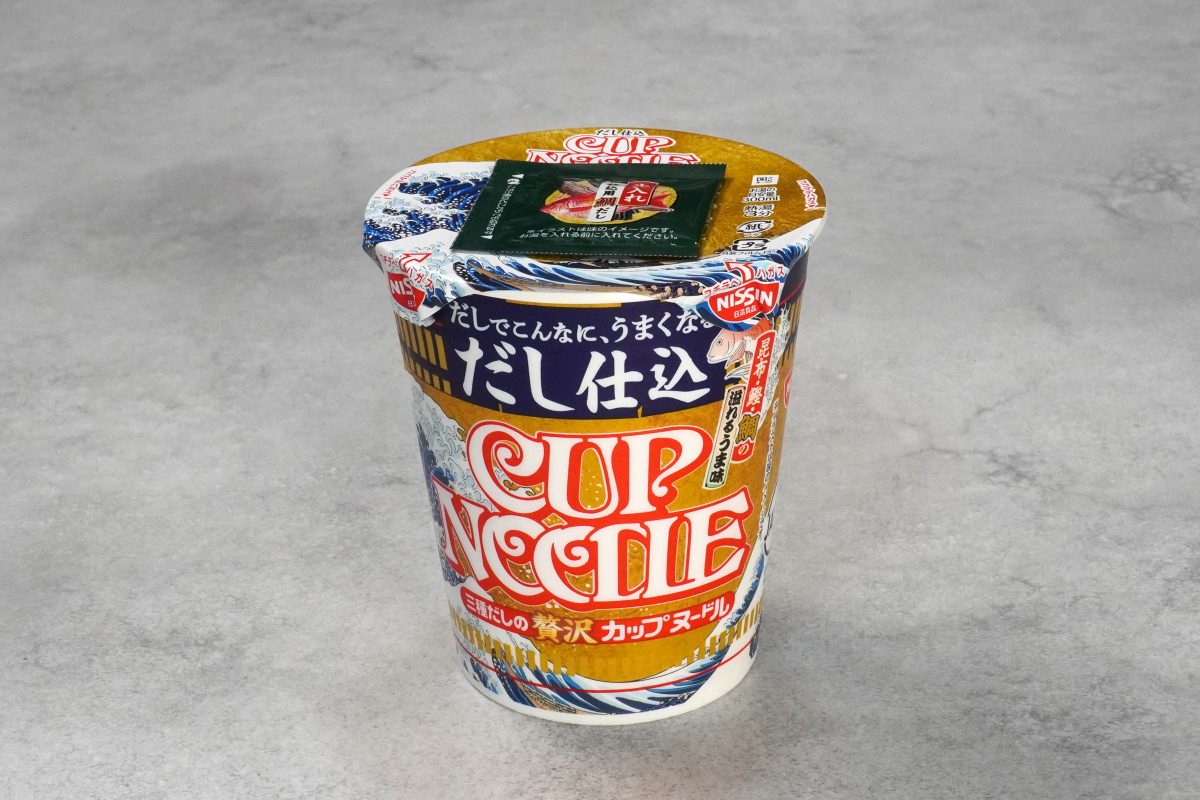 日清食品
だし仕込 カップヌードル
各￥259（税別）
