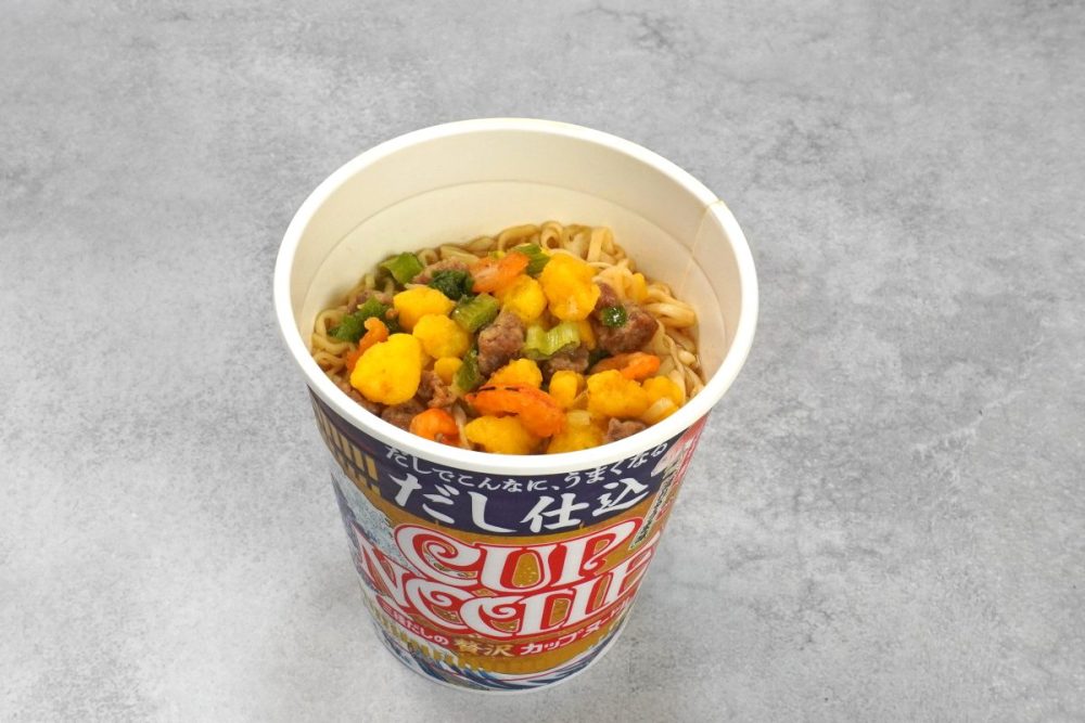 日清食品 だし仕込 カップヌードル 各￥259（税別）