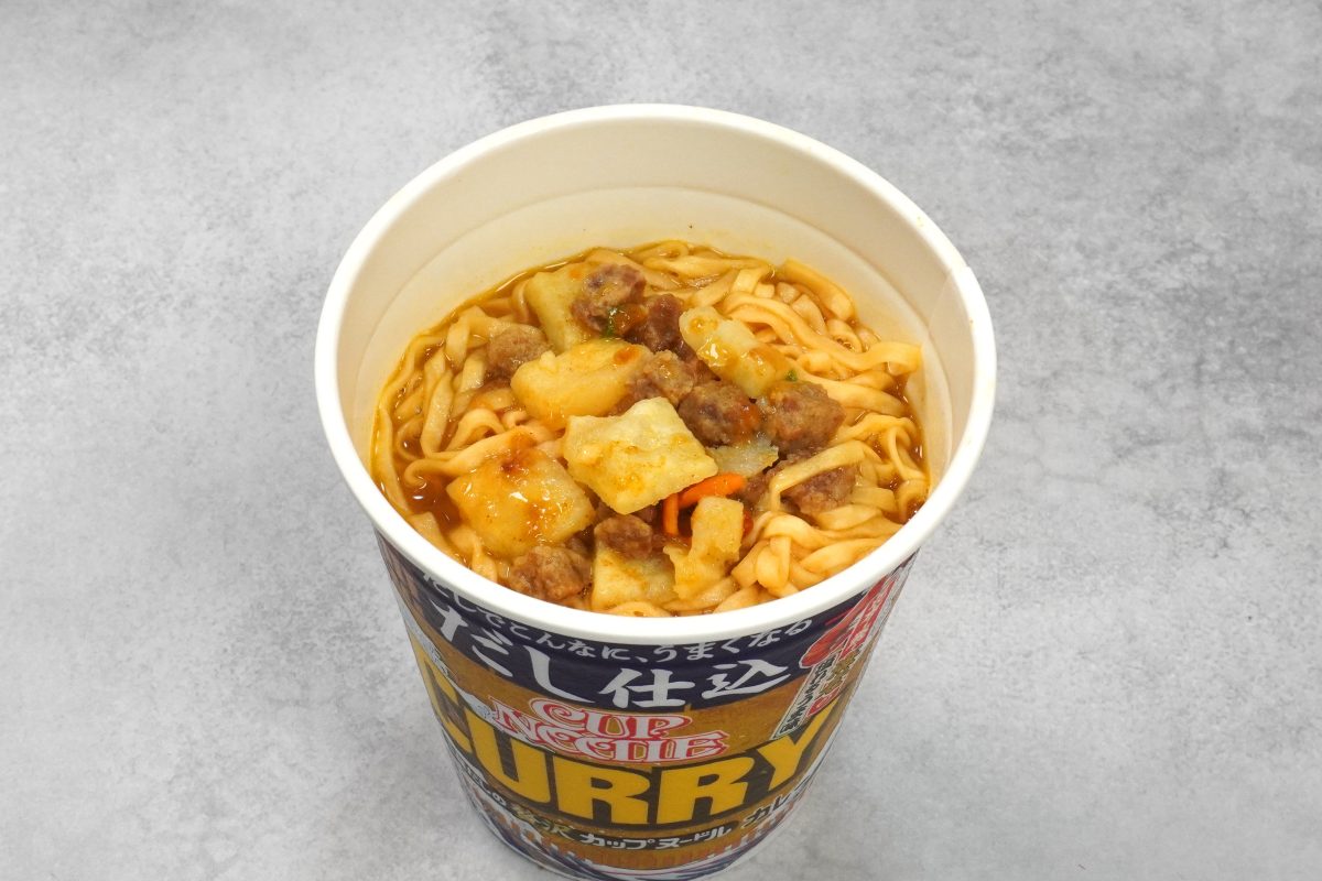 日清食品
だし仕込 カップヌードル カレー
各￥259（税別）
