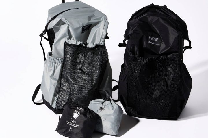 【約130gなのに20L&U1万円】スマホより軽い!?ウルトラハイカー御用達OverLabの新作「パラグライダー素材バックパック」に大注目