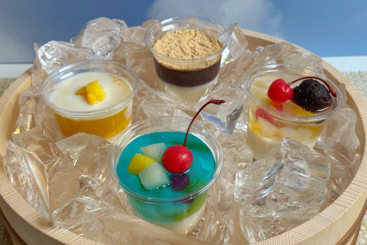 【まさかのうどんプリン!?】丸亀製麺「ひんやりもちぷる」全4種を実食!290円の神コスパ極上スイーツ