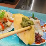 夏らしい旬の魚を使用した、お酒のアテにぴったりな豪華な一皿です