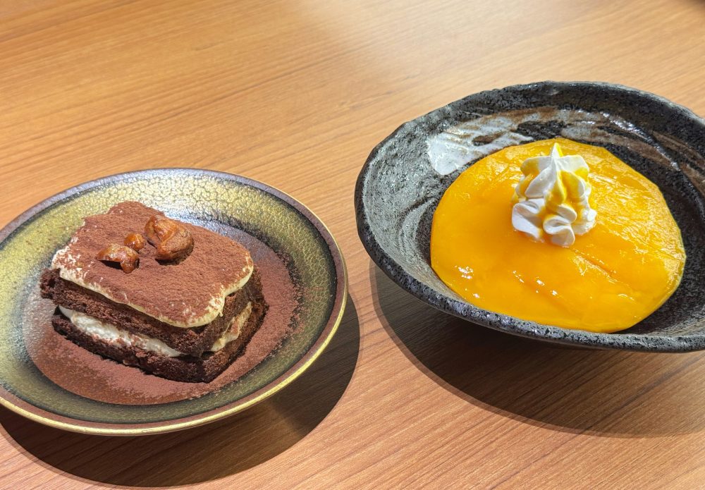 寿司もお酒もナシでも大満足!こだわりのスイーツに舌鼓