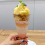 「まっぷたつ？パフェ」は映えながら食品ロスも減らせる話題の進化系パフェ