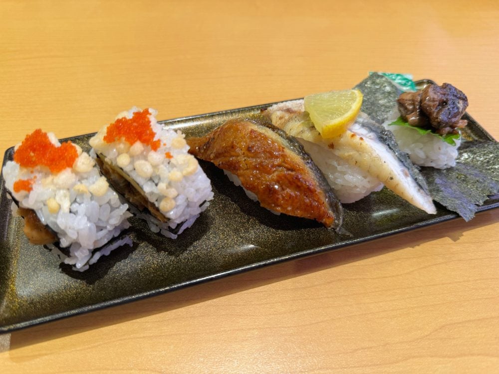 創作うなぎづくし4種盛り