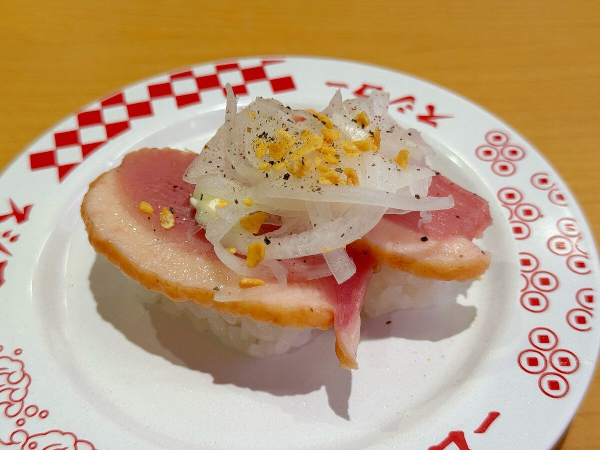 合鴨オニオンガーリックペッパー