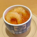 茶碗蒸し エビチリのせ