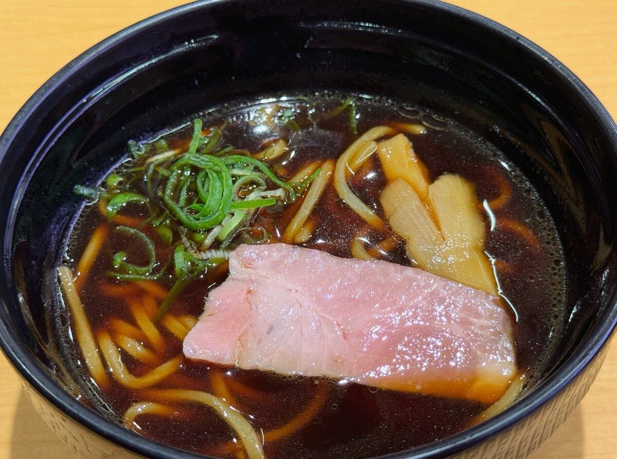スシローオリジナル「鶏ガラ醤油 中華そば」