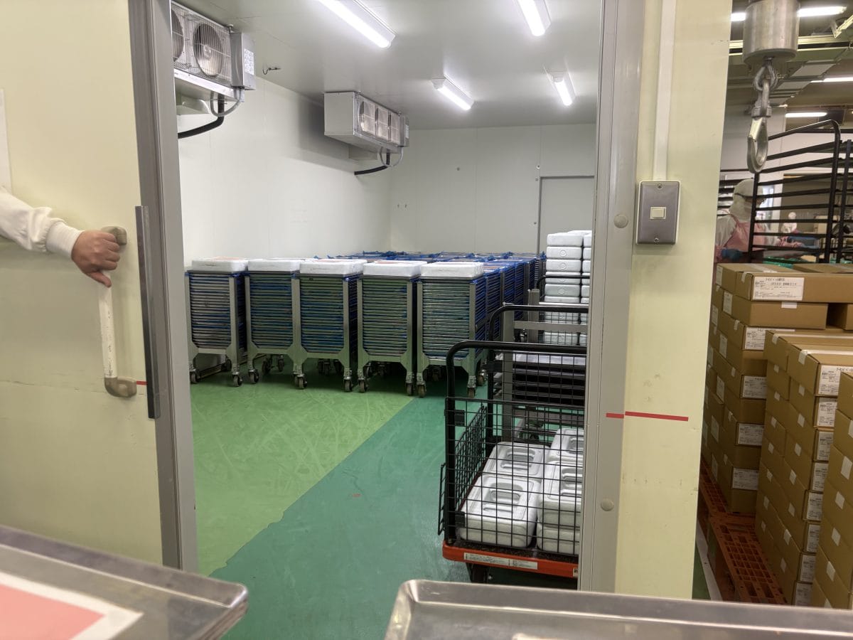 冷蔵庫で寝かせる