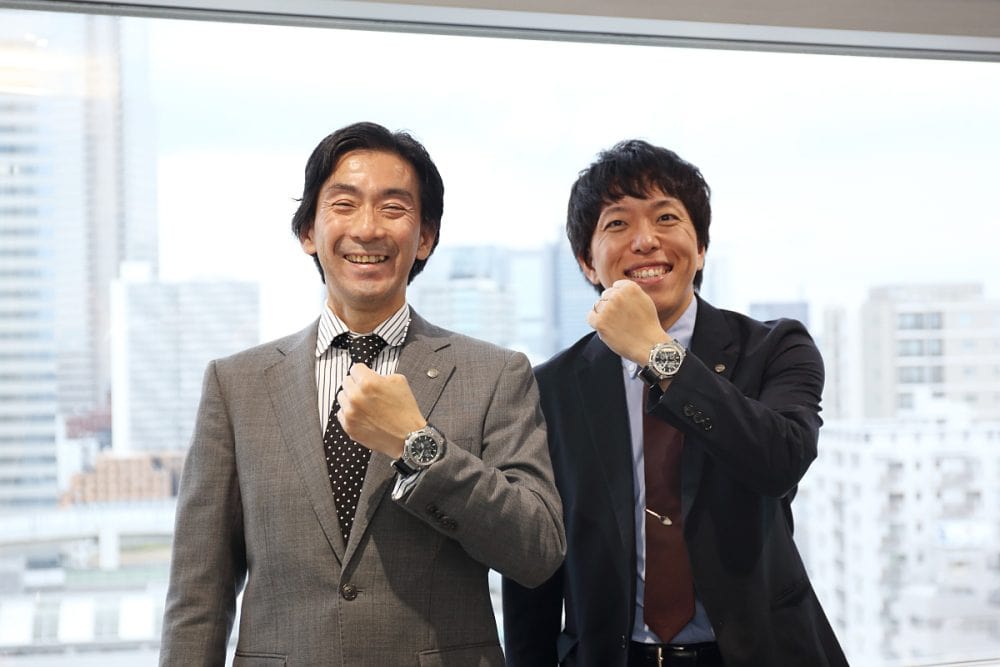 小島一泰さん（左）、黒羽晃洋さん（右）