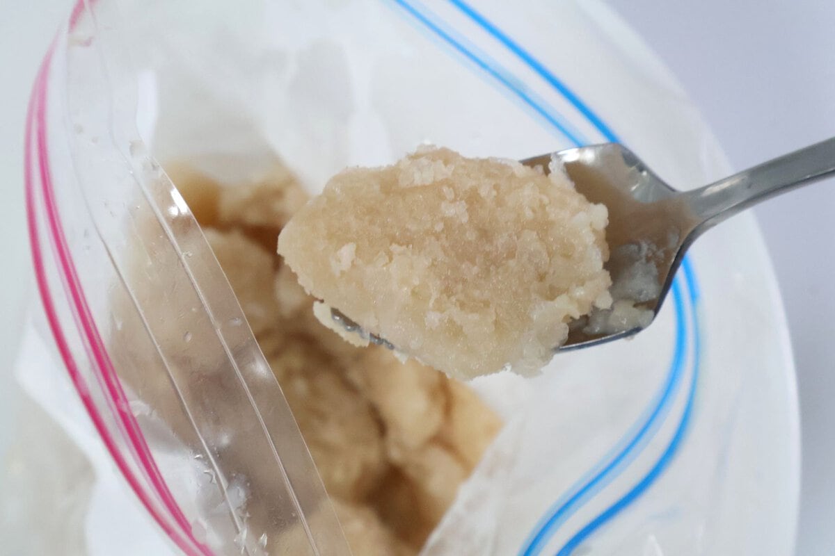 砕けなかった氷は「ゴンチャ　ジャスミンミルクティー」に入れて飲むと◎