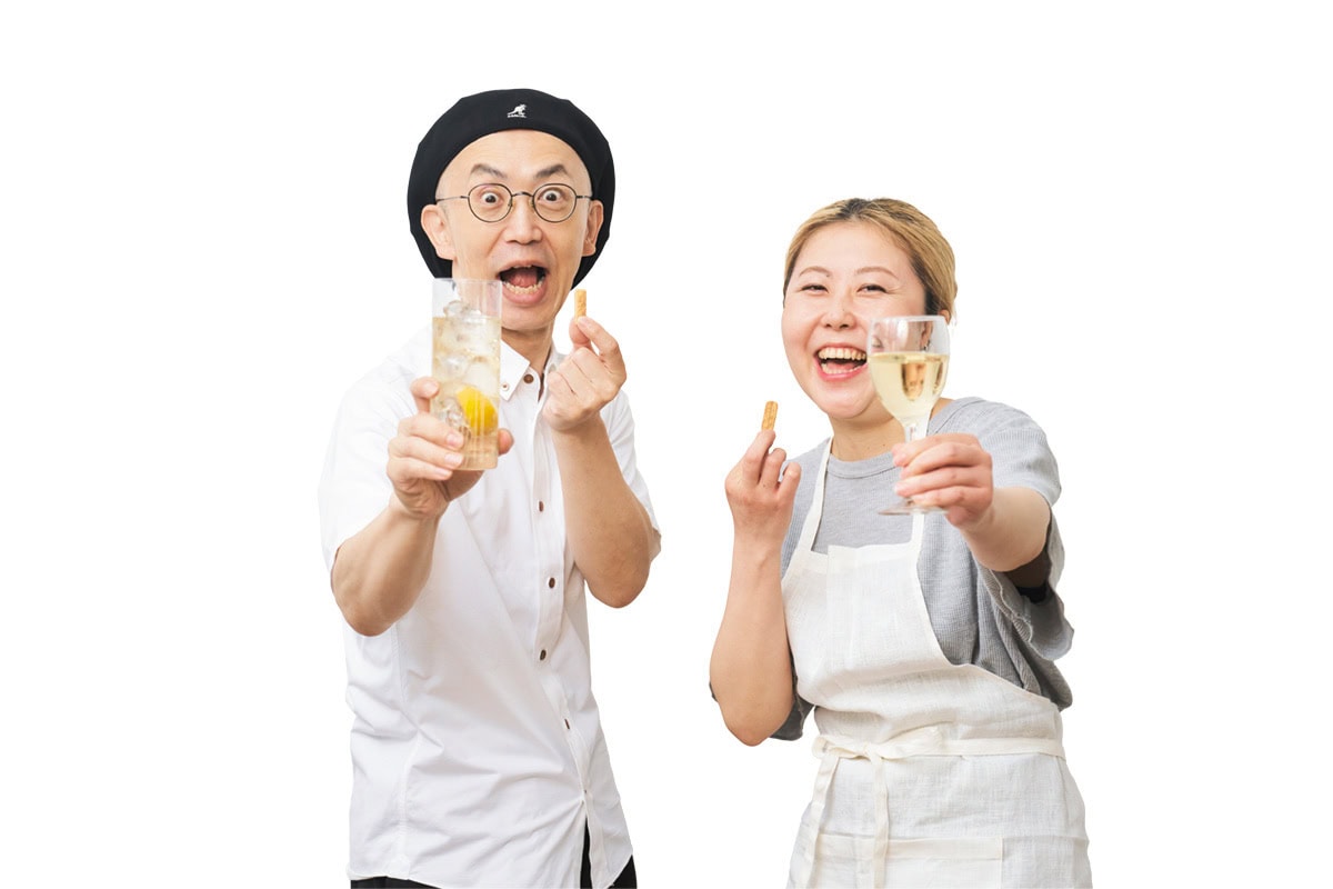 グルメライターの金山 靖さんとライター&フードスタイリストの伊藤伊万里さん