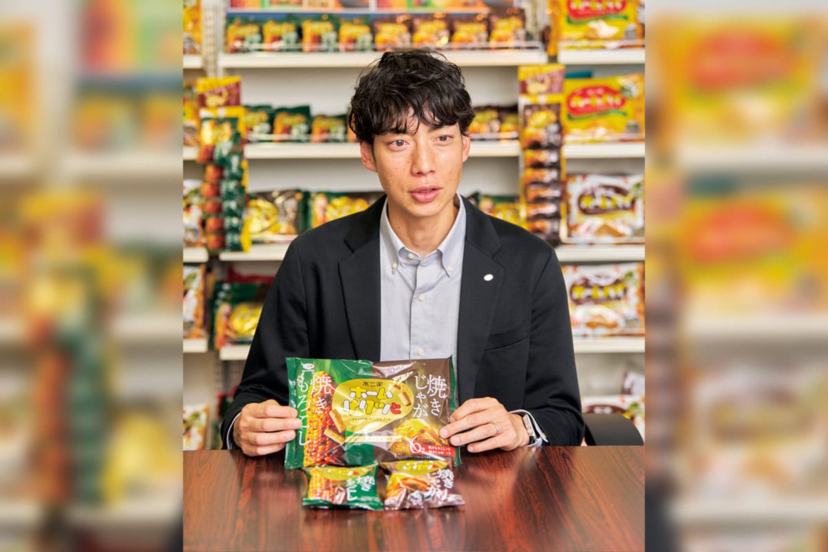不二家 商品開発部 福田達也さん