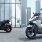 スーパースポーツのエッセンスを採り入れられたスクーター