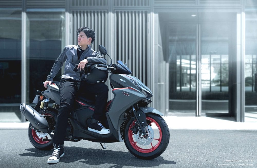 デザインコンセプトは、「Ultimate Super Sport Scooter(究極のスーパースポーツスクーター)」
