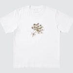 ユニクロ「PEACE FOR ALL チャリティTシャツ(隈研吾)」¥1,500
