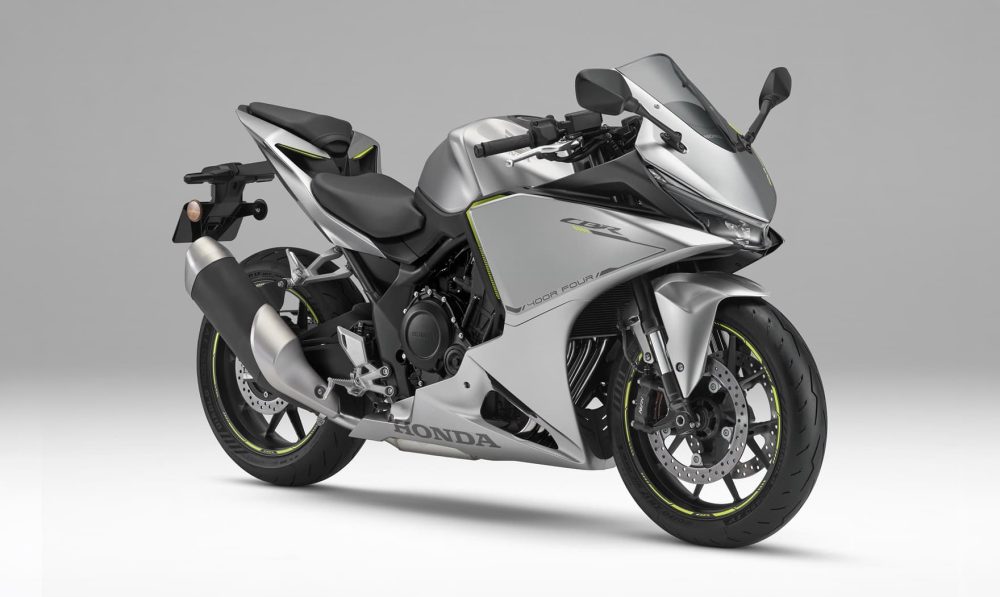ホンダの新型フルカウルロードスポーツモデルの「CBR400R FOUR E-Clutch」