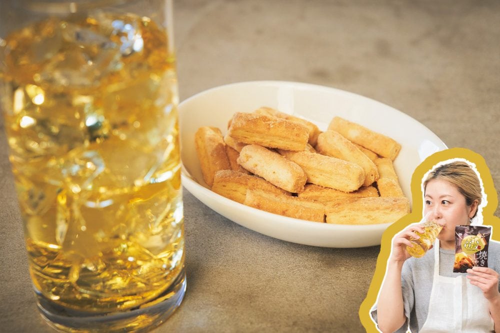 ジャスミン割りと「焼きじゃが」もマッチング上々!