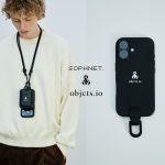 【SOPHNET. × objcts.io】待望の初コラボモノはスコーピオンロゴを纏ったウェアラブルなiPhoneケース!
