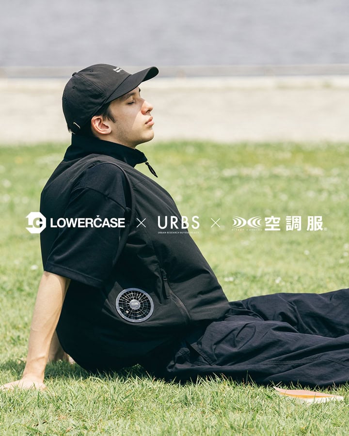 【LOWERCASE × URBS】コラボ空調服®の季節がやってきた!今季は幻のミリタリーウェアにインスパイア