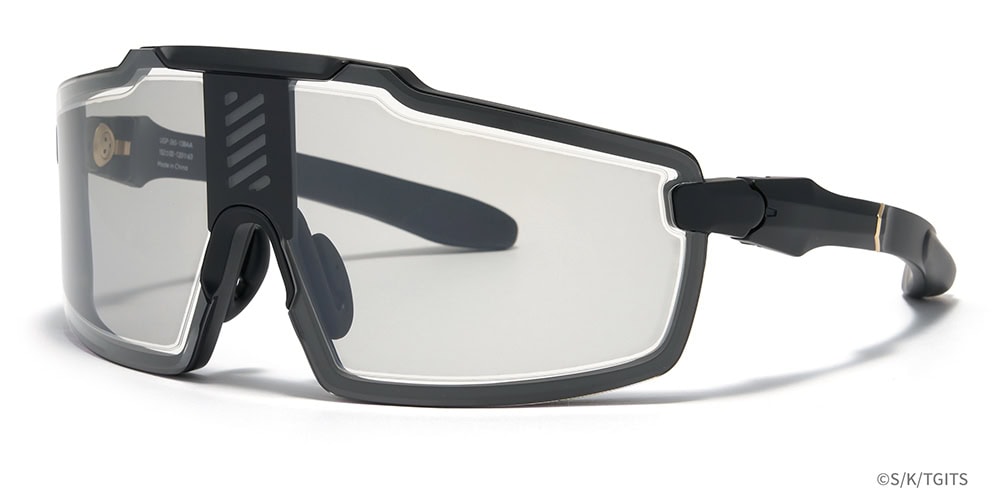 JINS × 攻殻機動隊 THE GHOST IN THE SHELL「TYPE-サングラス」¥29,900/度付き対応・レンズ交換不可/世界限定1000本