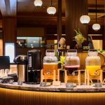 山水館 川湯みどりや、リニューアルしたロビーラウンジ