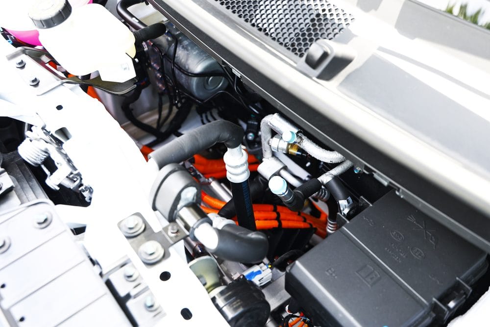 モーターの最高出力は47kW、最大トルクは160N・m