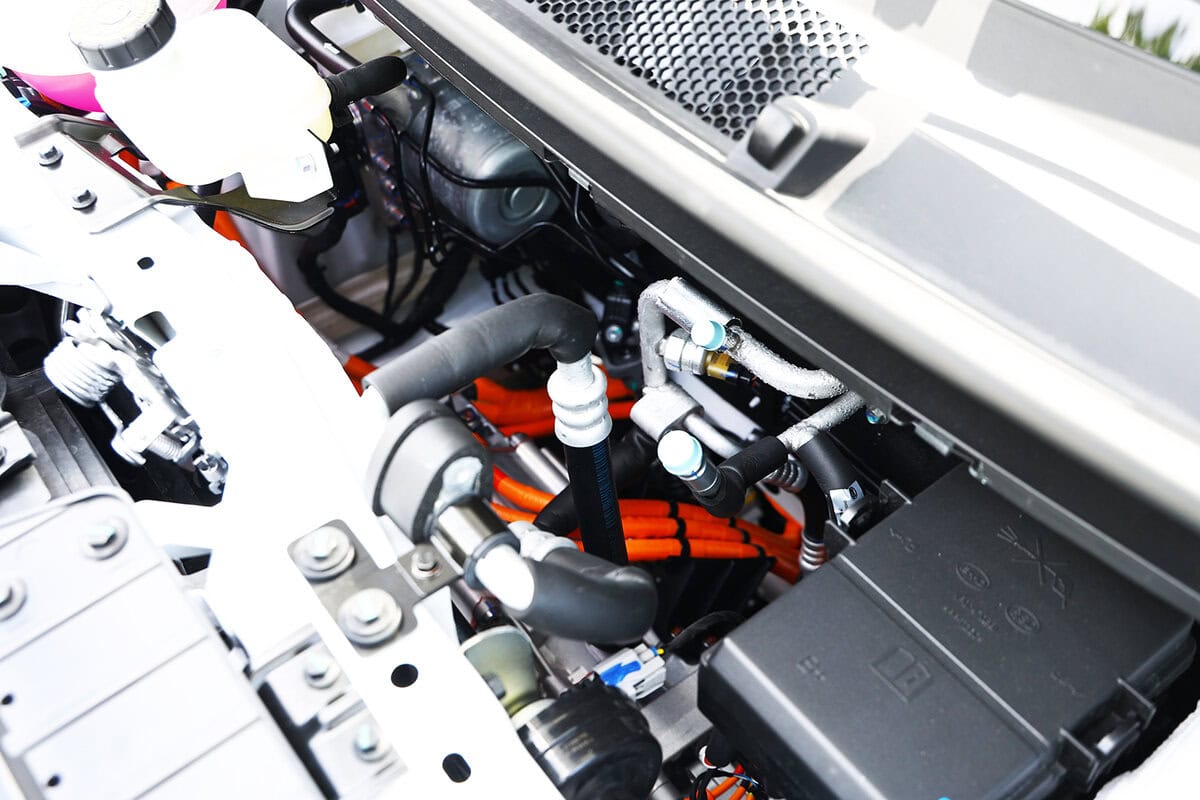 モーターの最高出力は47kW、最大トルクは160N・m