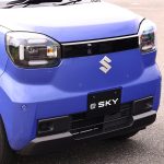 2025年のジャパンモビリティショーで発表されたのがスズキのBEV、ビジョンe-Sky。市販化に向けプロトタイプが登場した