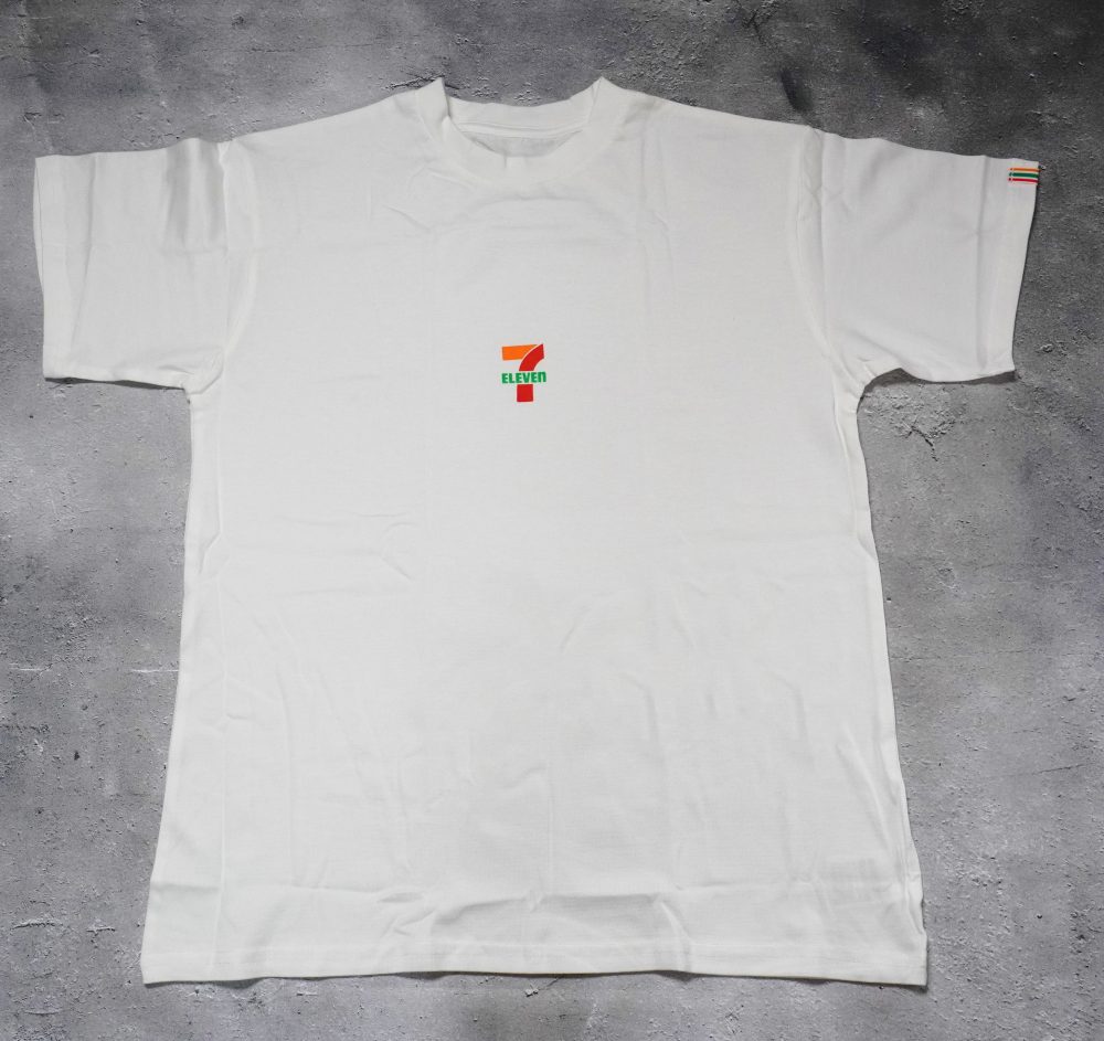 ７－１１ Ｔシャツ７ロゴ　白