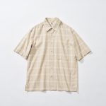 ボクシーシャツ/チェック 31 BEIGE ￥2,990