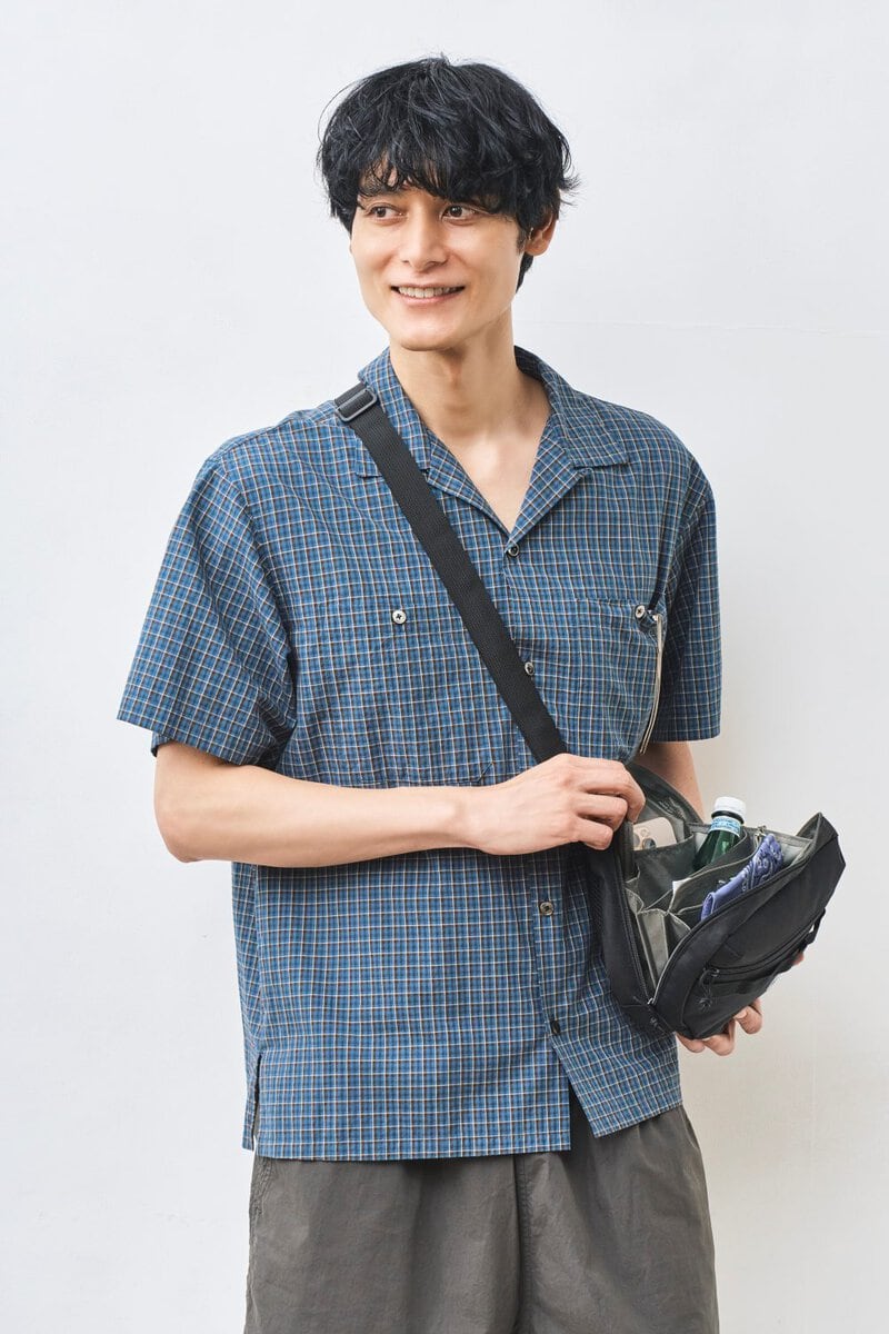 じゃばら仕様なので荷物をサッと取り出せる！
